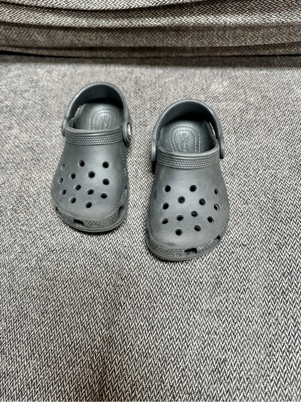 CROCS Kids Classic Black Clogs
